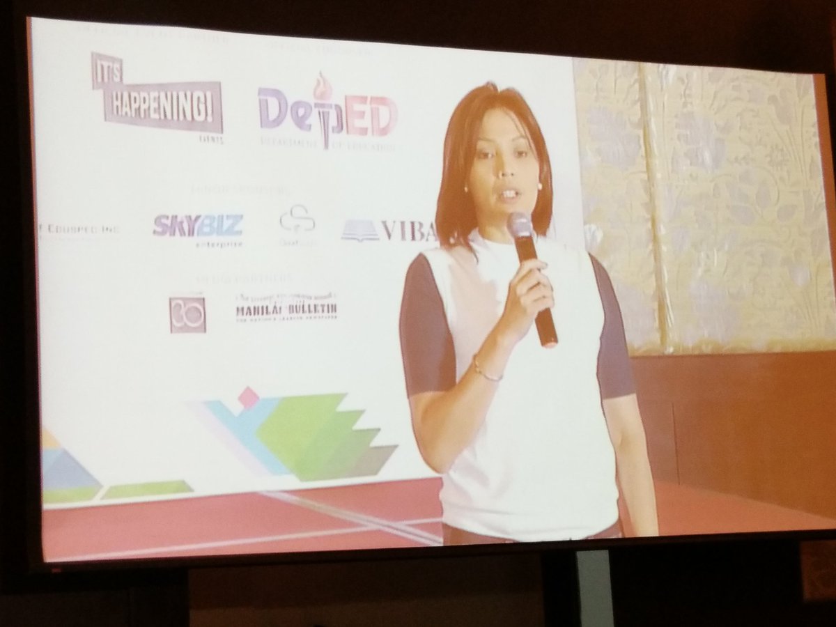 DennisAlimpolo1's tweet image. Ms. Doris to discuss EGASTPE, changes in education(for good). 
#TIESPH2017 #edtech #edtechPH
