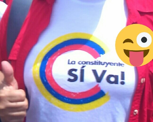 EubiraBoada's tweet photo. .@NicolasMaduro  Perdón por la redundancia: pero la ANC es: INEXORABLE, INSOSLAYABLE E IMPARABLE, pueblo a la calle ! https://t.co/TJ2tDSx6H9