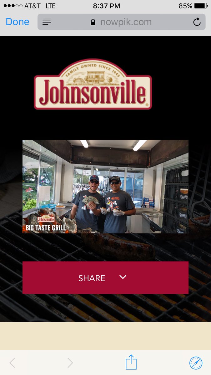 11papi's tweet image. Making it rain brats!! #hotdogfestival @Johnsonville