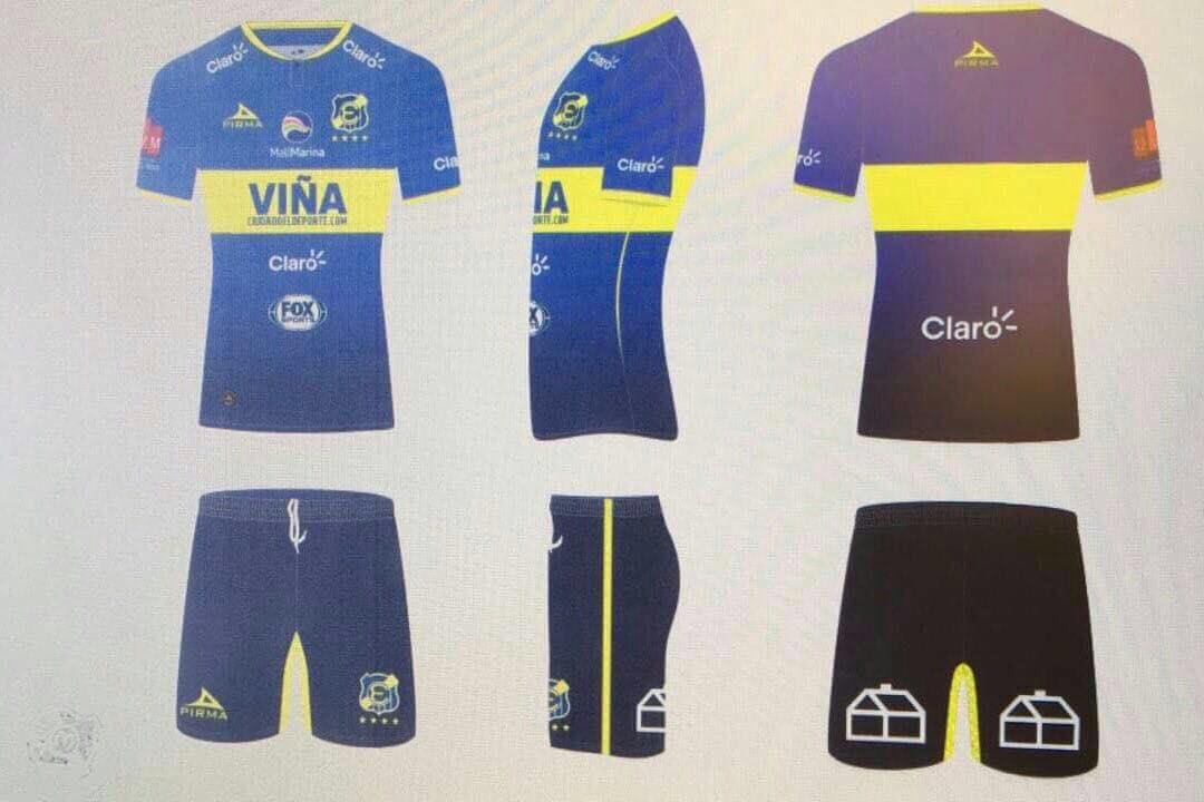 PasiondeCerro's tweet photo. Se filtran imágenes de la nueva indumentaria de Everton. ¿Que les parece? https://t.co/yc83IEEgXG
