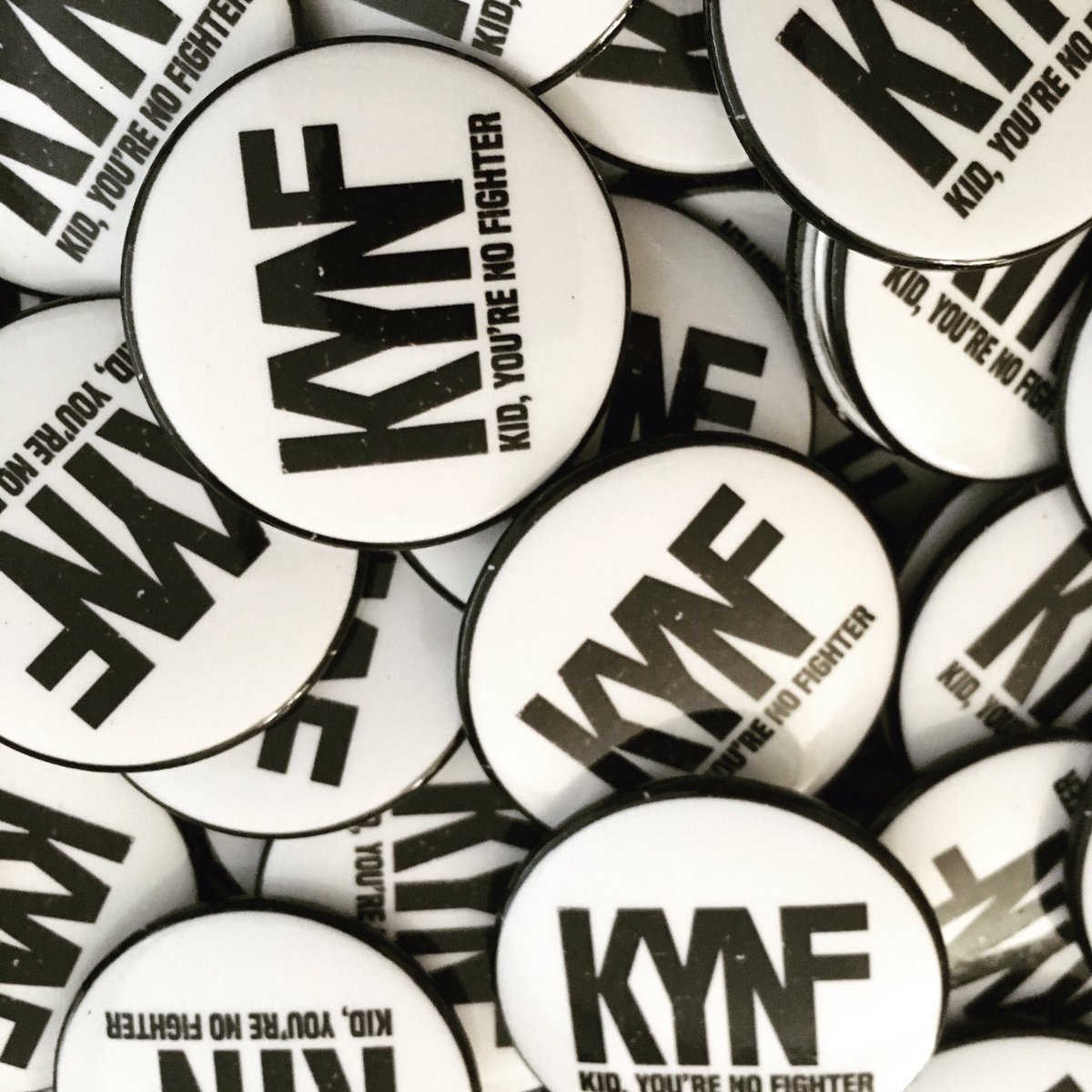 kynfmusic's tweet photo. Merch!! Don't miss your chance to buy one of these bad boys. Will be available at our EP release show at @BunkhouseLV on 8/24. #kynf #music https://t.co/s4wXs2eyVR