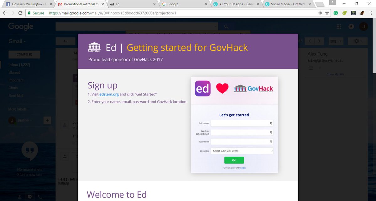 GovHackNZ's tweet photo. Check out the tools provided for collaboration and education by Ed https://t.co/GOdpwKYBtM  Big love to Ed for supporting #GovhackNZ https://t.co/Jz9r6YltD2