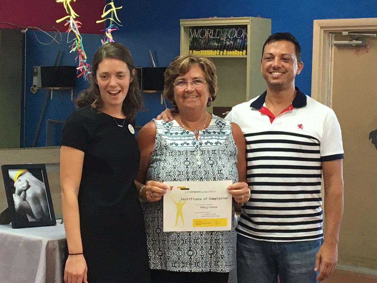 VFYMCA's tweet photo. Tonight was LIVESTRONG at the YMCA program graduation! We are beyond proud of our graduates! Congratulations!@livestrong #survivor #vfymca https://t.co/EmhMhjnd55