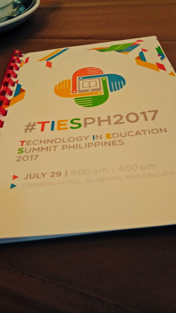 sharashiii's tweet image. #TIES2017 #EdTechPH