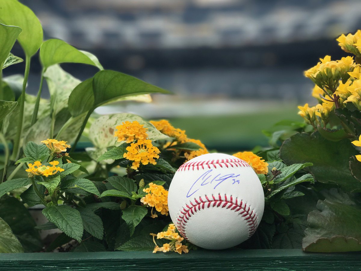 Pirates's tweet photo. RETWEET THIS now for a chance to win a SIGNED Chad Kuhl baseball!
#LateNightBUCN https://t.co/DNJWn6kear
