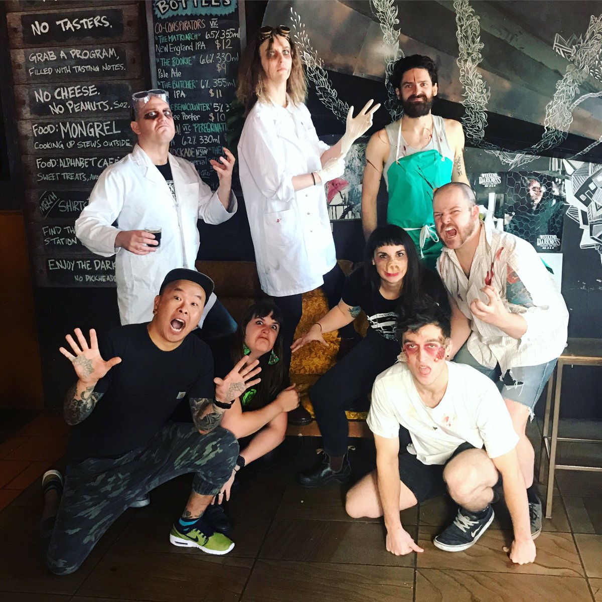 TheScratchBar's tweet image. Give into the darkness - It's kick off time! Go well!