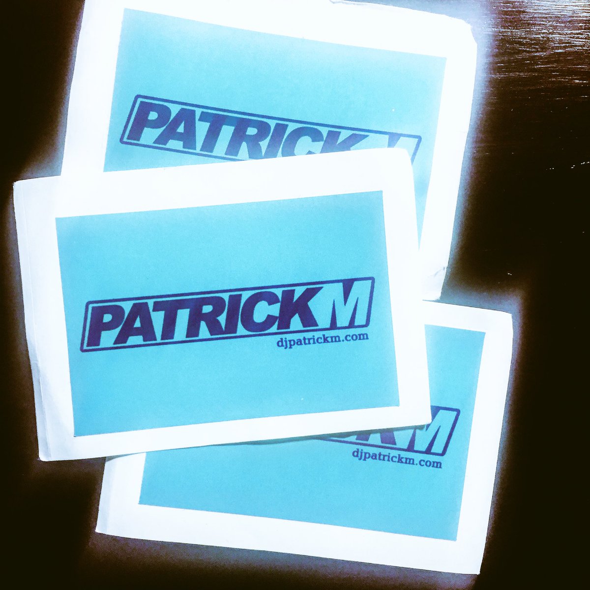 Djpatrickm's tweet photo. Stickers. #patrickm #djpatrickm https://t.co/ix0TAEa9sc
