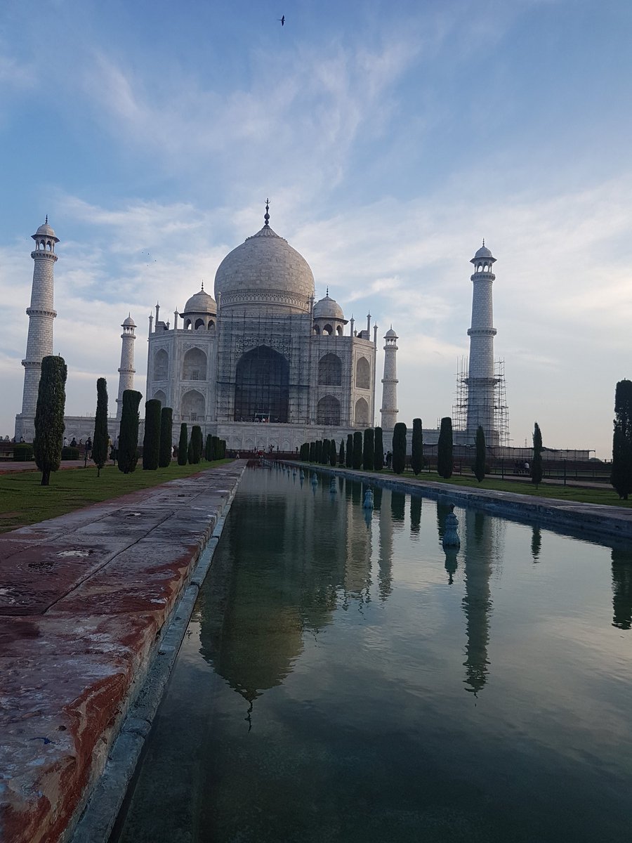 IndiaNWE2017's tweet photo. @MrFrankieBear @Girlguiding_NWE Yesterday we went to the Agra Fort and this morning the girls went to the Taj Mahal but i wasnt allowed to go 😔 https://t.co/4CXs63LpFo