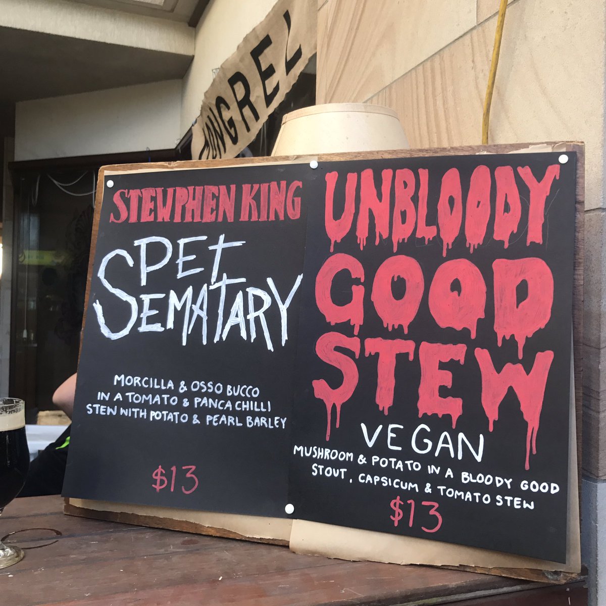 TheScratchBar's tweet image. The Mongrel menu kicking off from 1pm until late!