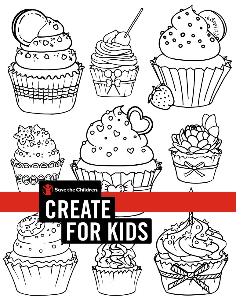 Today we finished our coloring book page + reached our donation goal for #CreateForKids 💗I am SO thankful and proud!🐧You guys are amazing! 