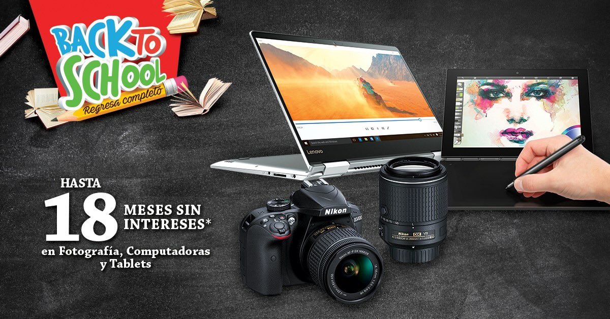 TuxtlaNow's tweet photo. 💻 Regresa a clases con la mejor tecnología. Te esperamos en Sanborns #Tuxtla
Válido al 31 de Julio
Consulta marcas y tarjetas participantes. https://t.co/Fef7bU3Yka
