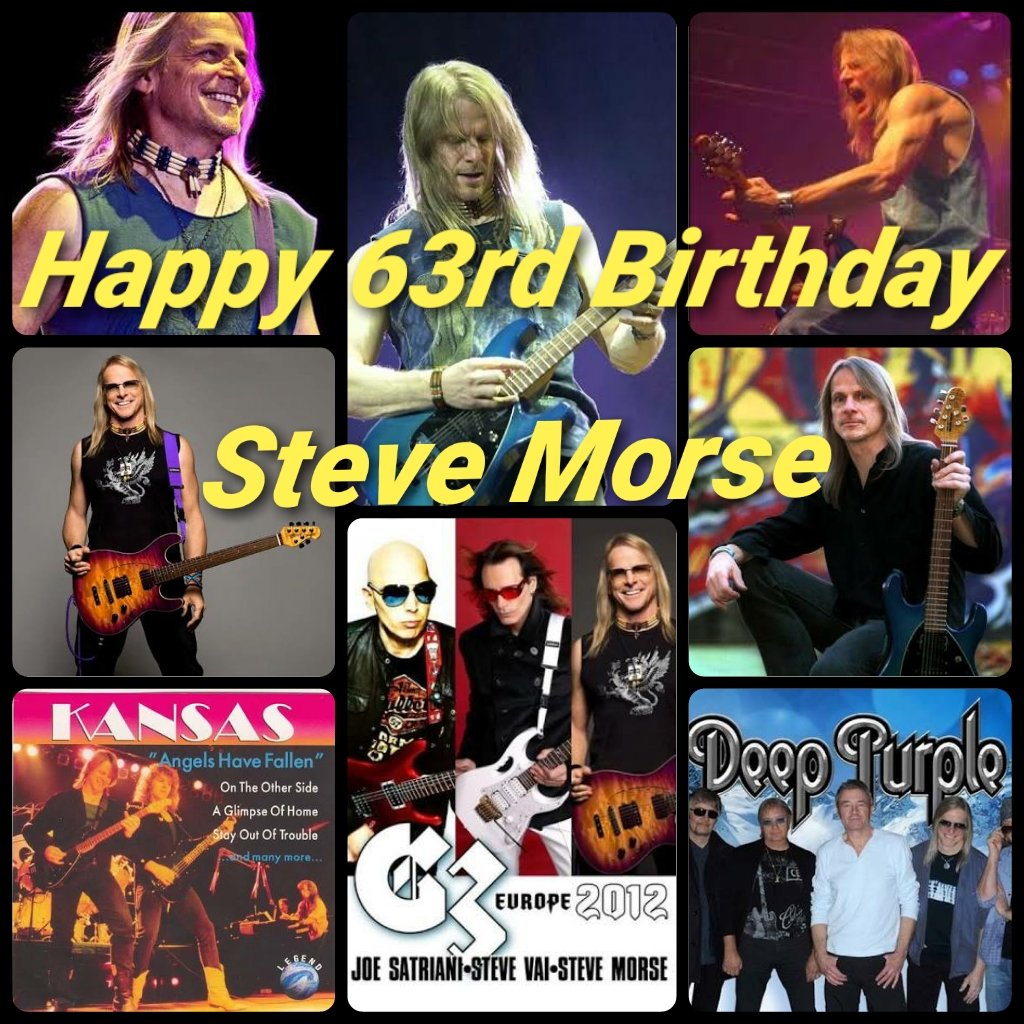 Happy 63rd Birthday Steve Morse  