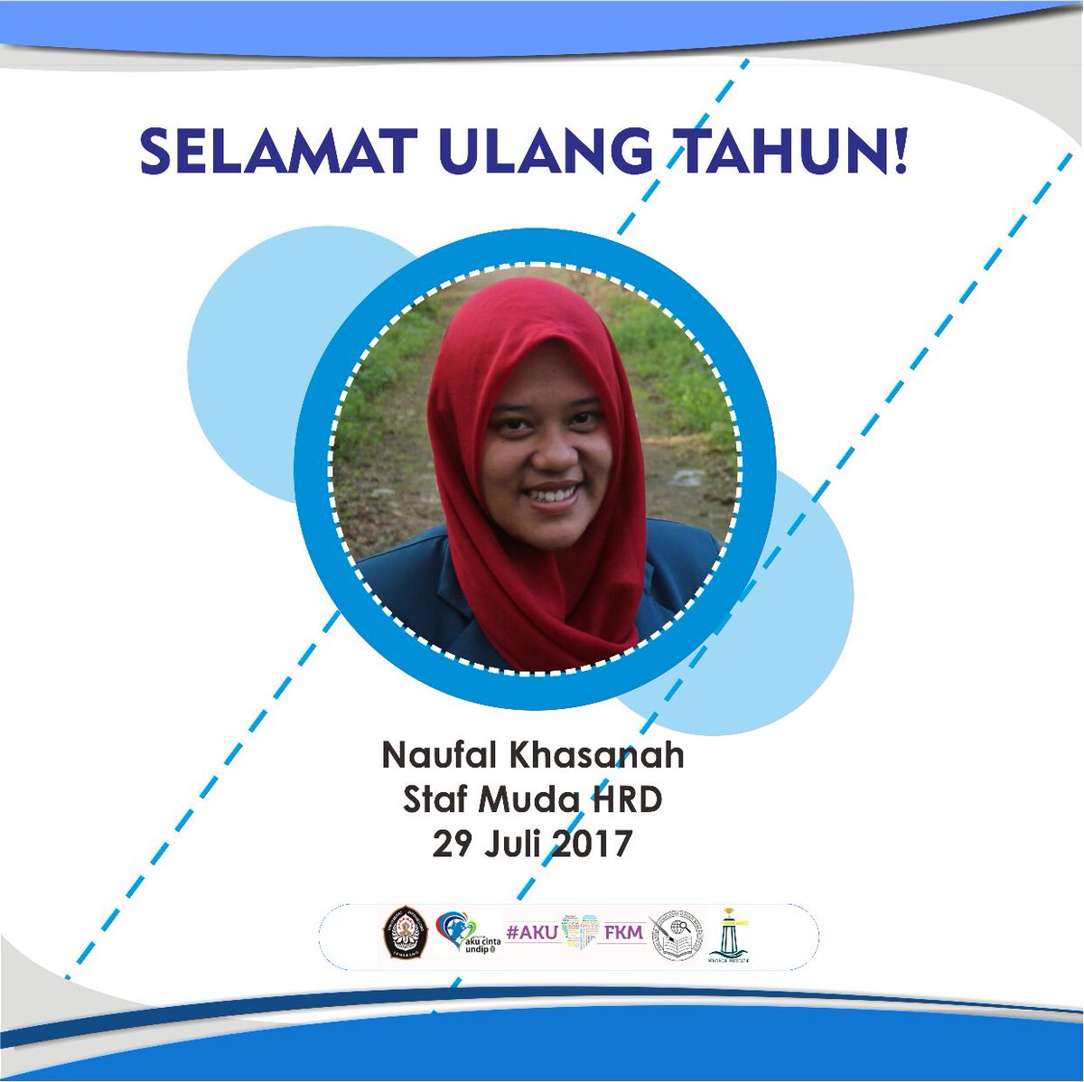 Selamat ulangtahun Naufal Khasanah (Staff Muda HRD)