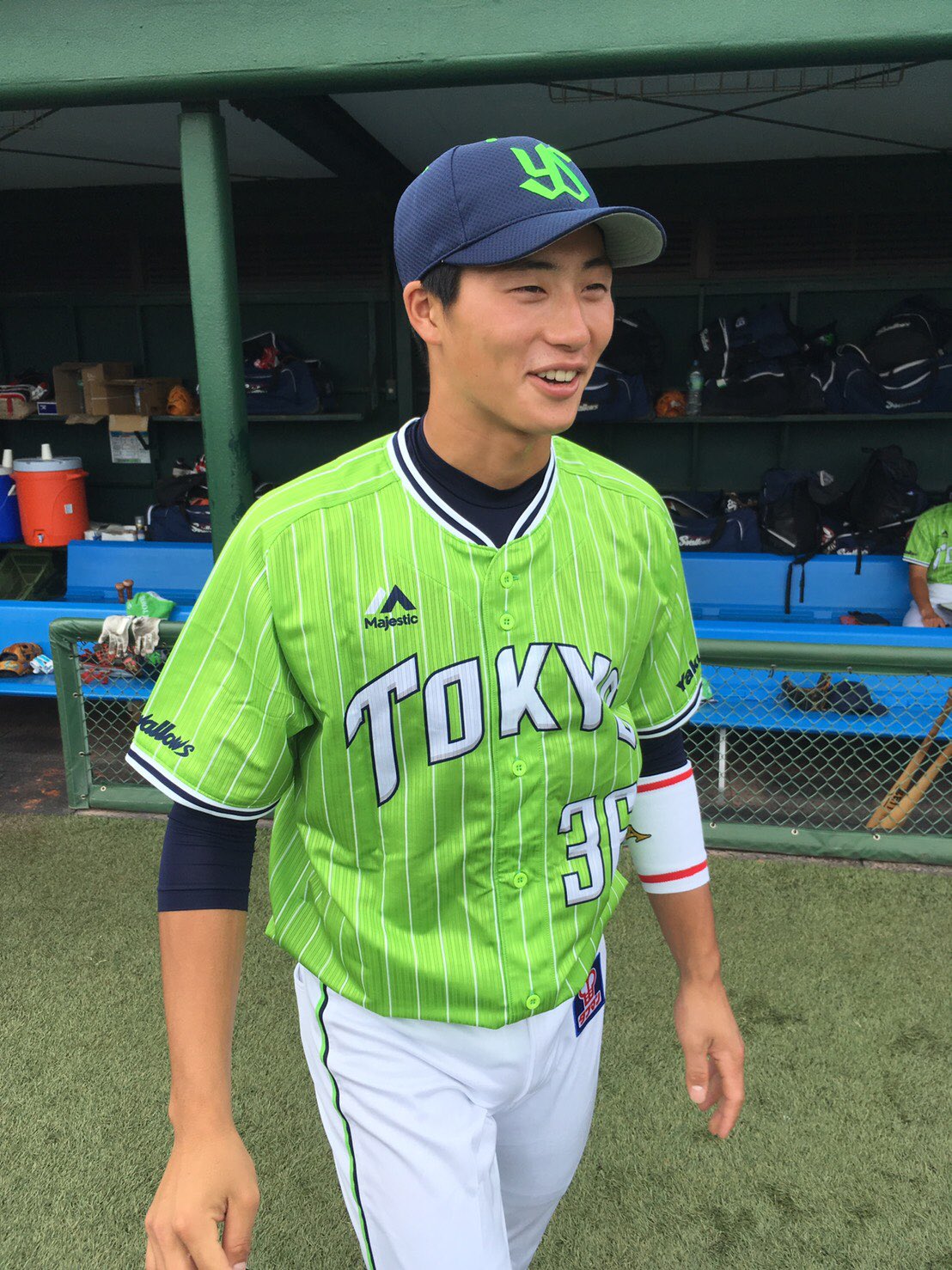 東京ヤクルトスワローズ公式 ファーム 本日 Amp 明日は神宮で連勝したあの 燕パワーユニホーム を着用してプレーいたします 戸田球場も緑で埋め尽くせ T Co Kz9dgiay2b Swallows T Co Z7z1ebyufj Twitter