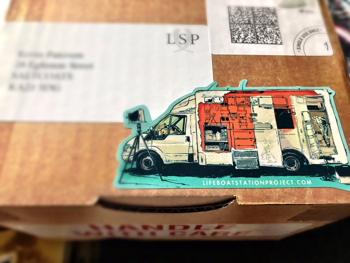CGA_Kev's tweet photo. It's always going to be a good Saturday when a parcel from @ProjectLifeboat gets delivered 👌SARFamily #ProjectLifeboat https://t.co/ripm0Uv74H