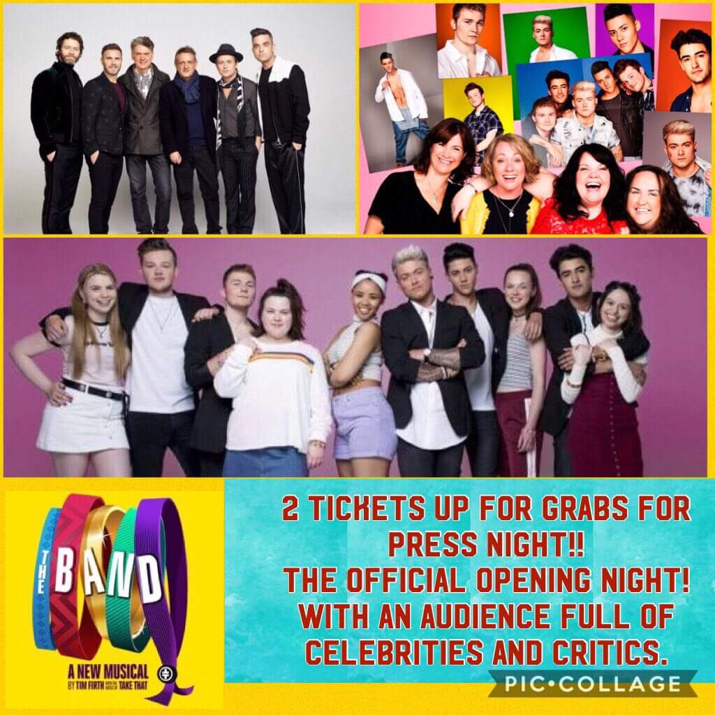 thebandfans's tweet photo. To win 2 tickets for press night, RT this tweet, tag 2 friends who don't know about The Band, follow @TheBandMusical #TheBandFansSupport https://t.co/0WQWvRL2af