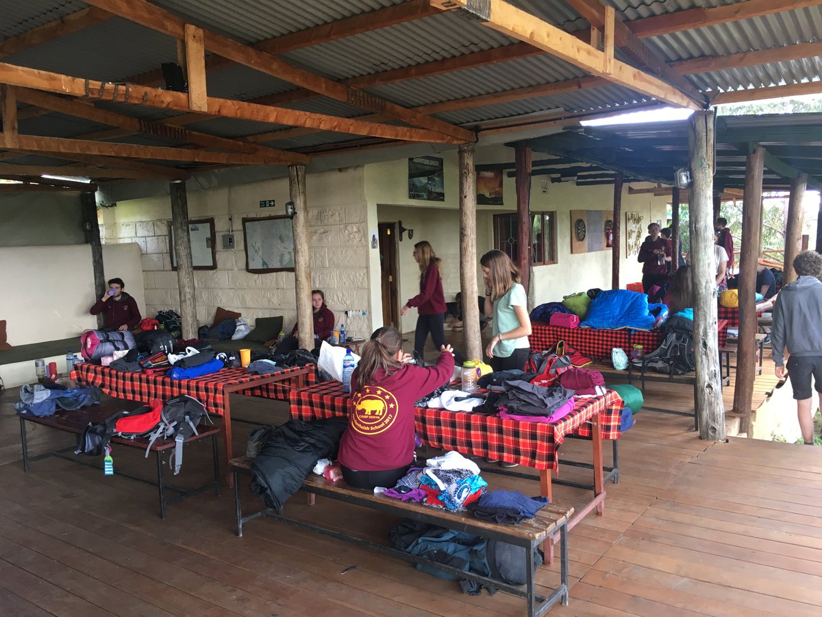 HKenya17's tweet photo. Kit check and mountain briefing. Want to get going now. @campkenya @CampsInt https://t.co/dwU1ilTo6s