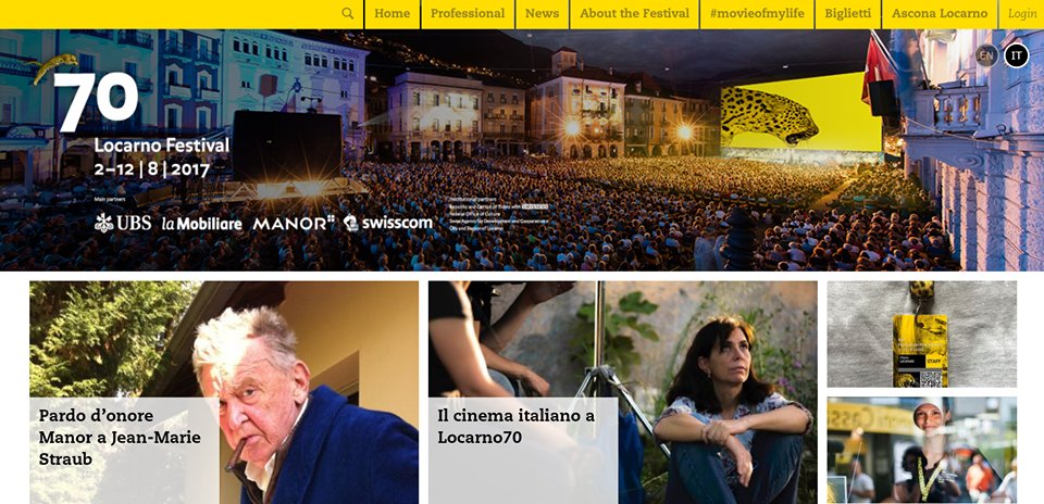 crymscom's tweet photo. Scopri le novità messe in atto da #Cryms per rendere ancora più efficiente il sito del @FilmFestLocarno: https://t.co/I22zhv68uP #Locarno70 https://t.co/AcdAILJPko