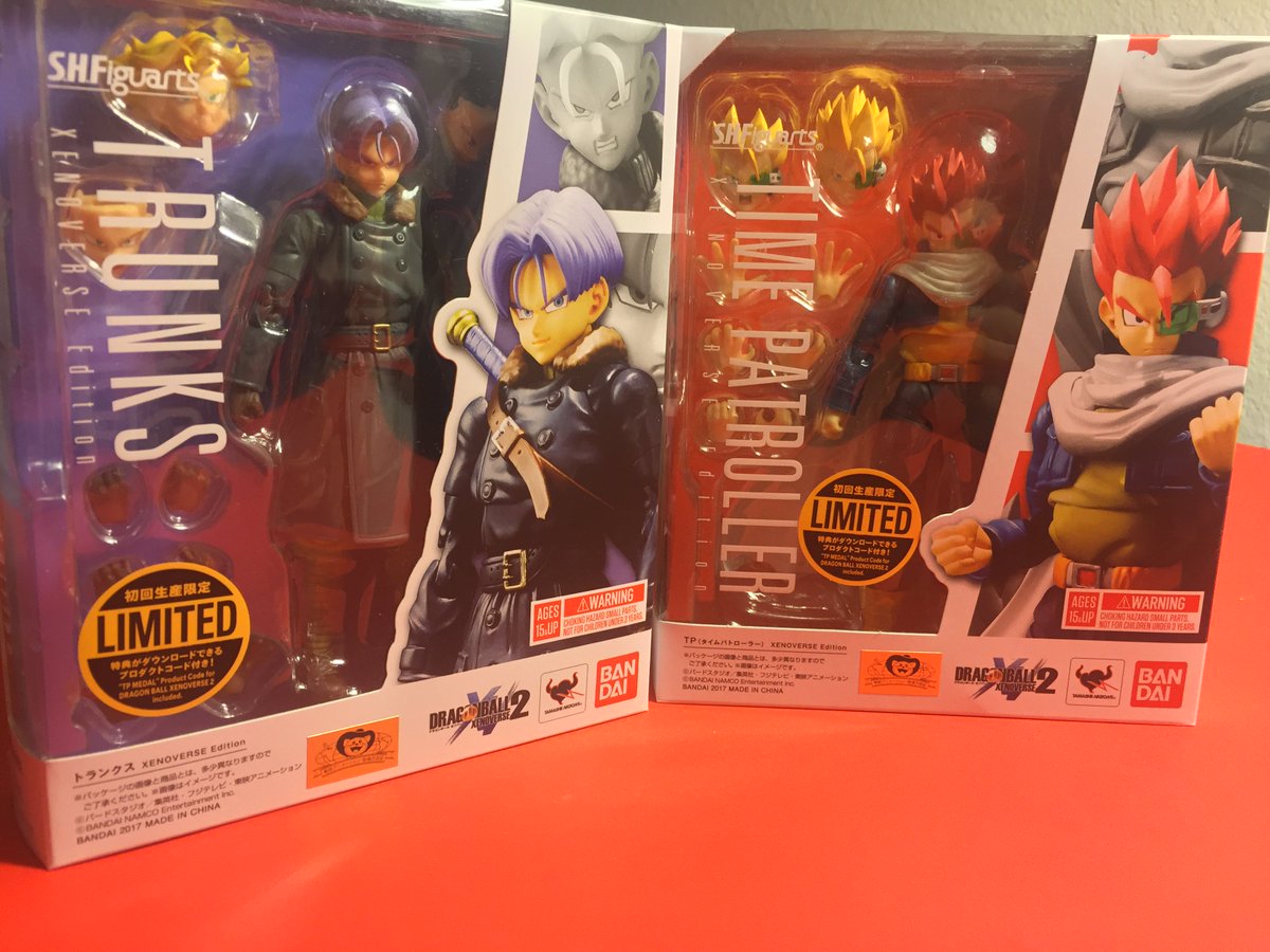ch_collector's tweet photo. US LOT OF 2 #SHFiguarts #DragonBall #Xenoverse2  #Trunks #TimePatroller  #Figure #anime #videogames #gamer 

https://t.co/a8ObPhq9Xm https://t.co/ySBPUR41hV