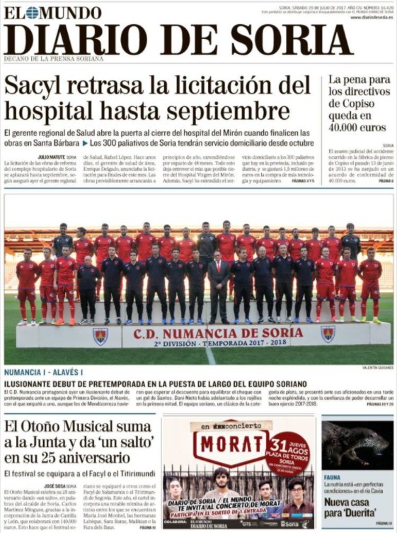 esRadio_CyL's tweet photo. 🗞️Las #portadas de los diarios de @edigrup en #CastillayLeón. No te pierdas @DiarioCyLMundo, @diariodeleon, @diariodesoria y @correodeburgos https://t.co/FzKHqf4zGD