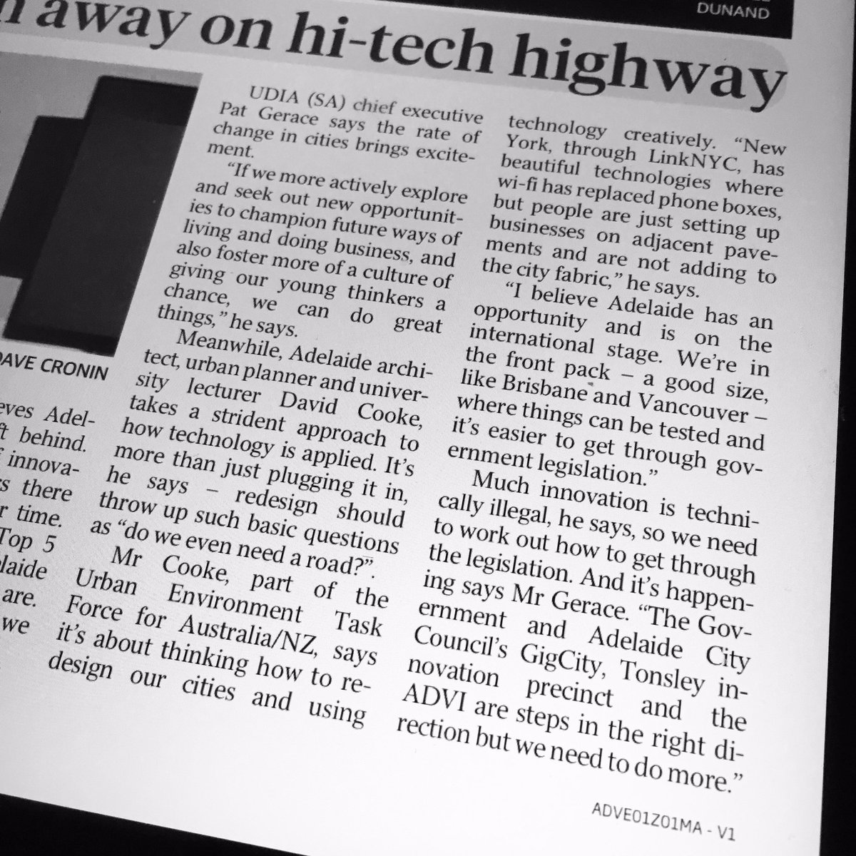 _citycollective's tweet photo. Discussing Smart City #urban #design // @theTiser @UDIASouthAust @smartcitiesanz #CC_Research https://t.co/Ng4OO0xEix