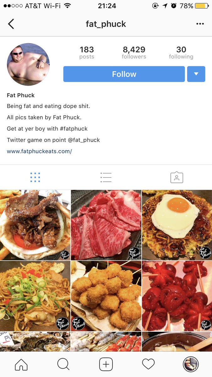 jina's tweet photo. #profanitywarning
I created a separate Instagram for food/drinks/cigars and this guy liked one of my photos.
I am amused. He’s owning it! https://t.co/s6nJJFTBPz