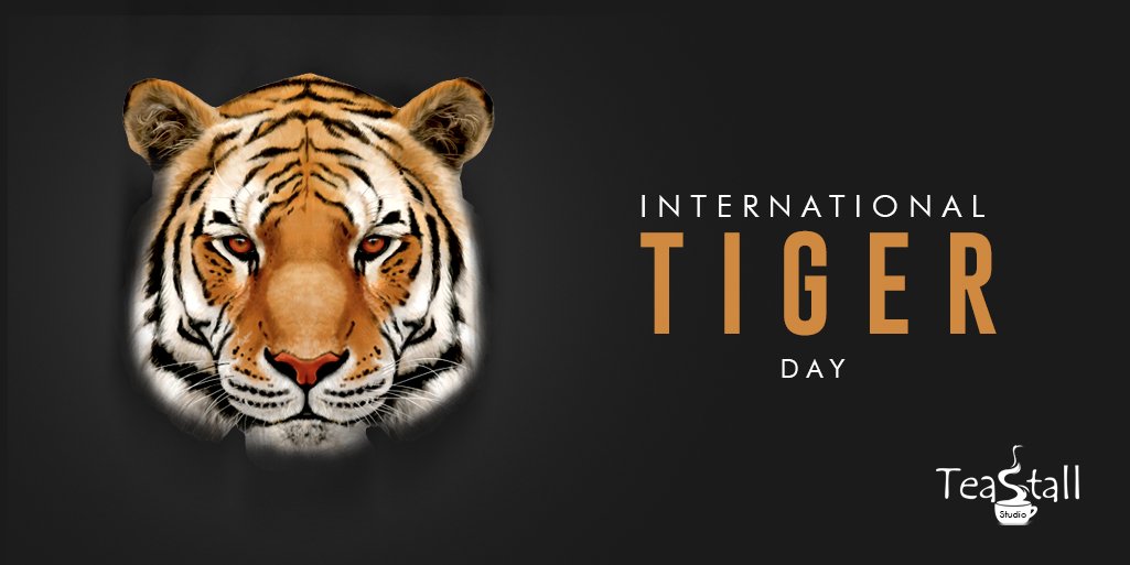 teastallstudio's tweet photo. Take one step to make a difference in their lives. Say NO to poaching and hunting #tigers. #TeaStallStudio #InternationalTigerDay #TigerDay https://t.co/oFOcRpelec
