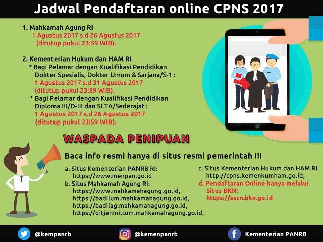 lowongankerja07's tweet photo. Resmi, Jangan Lupa Agustus Pendaftaran CPNS https://t.co/z05VvLu2JL           - #lowongankerja https://t.co/QnlqvrPq07