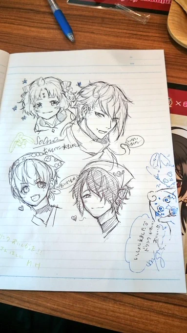 やっとこさコラボカフェ行ってきました!絵は失敗しました( '_ゝ`)すみません・・・ 
