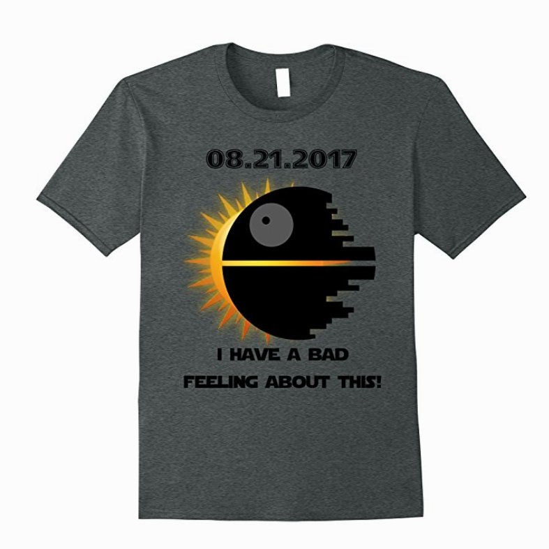 hartleyforest's tweet photo. Spent my entire July splurge fund on #Eclipse2017 novelty tees. Pro: packing 4 @BeatriceNE got easier! Con: I'm #totality an #eclipsejunkie! https://t.co/VEn51OSqmI