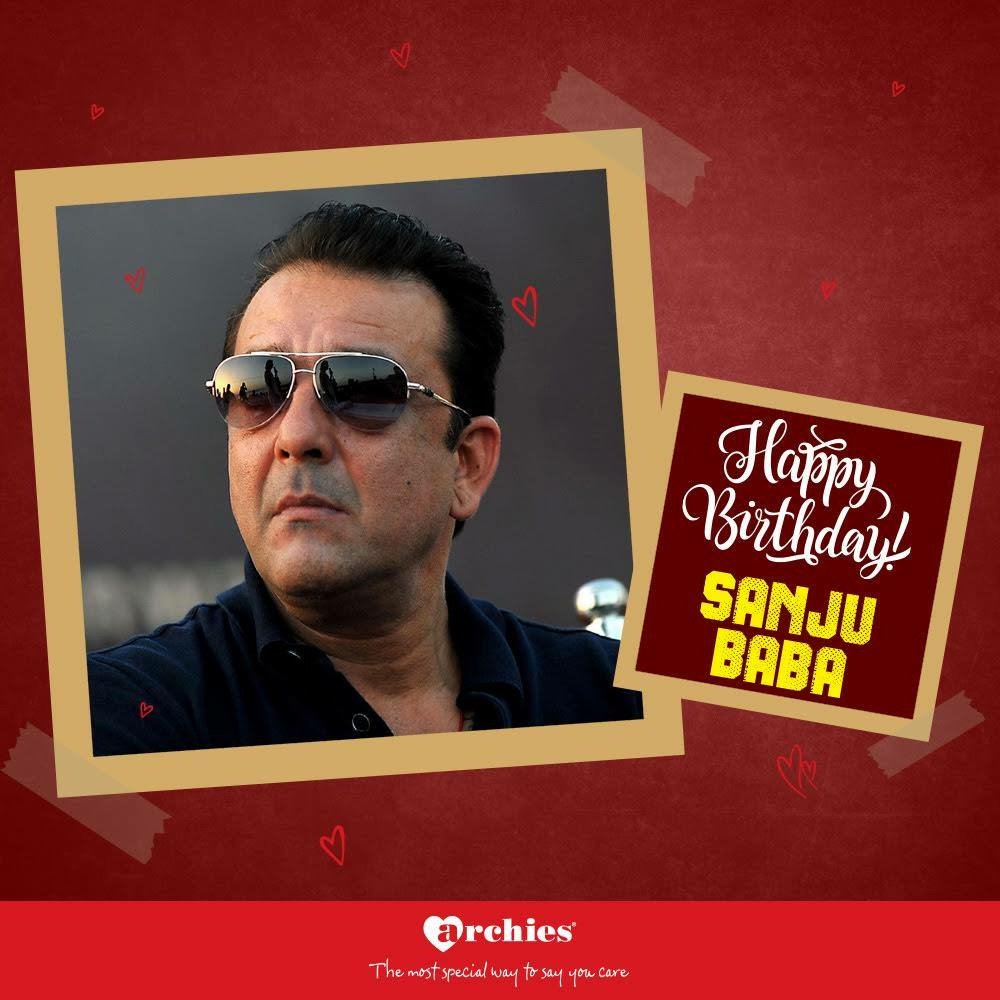 Happy Birthday to the handsome hunk, Sanjay Dutt!   