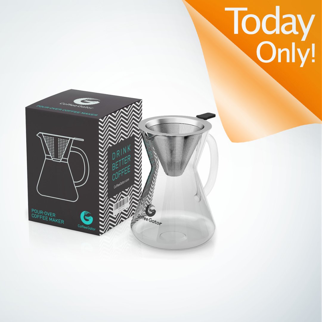 on X: Pour over coffee maker 3 cup by Coffee Gator. - Shop