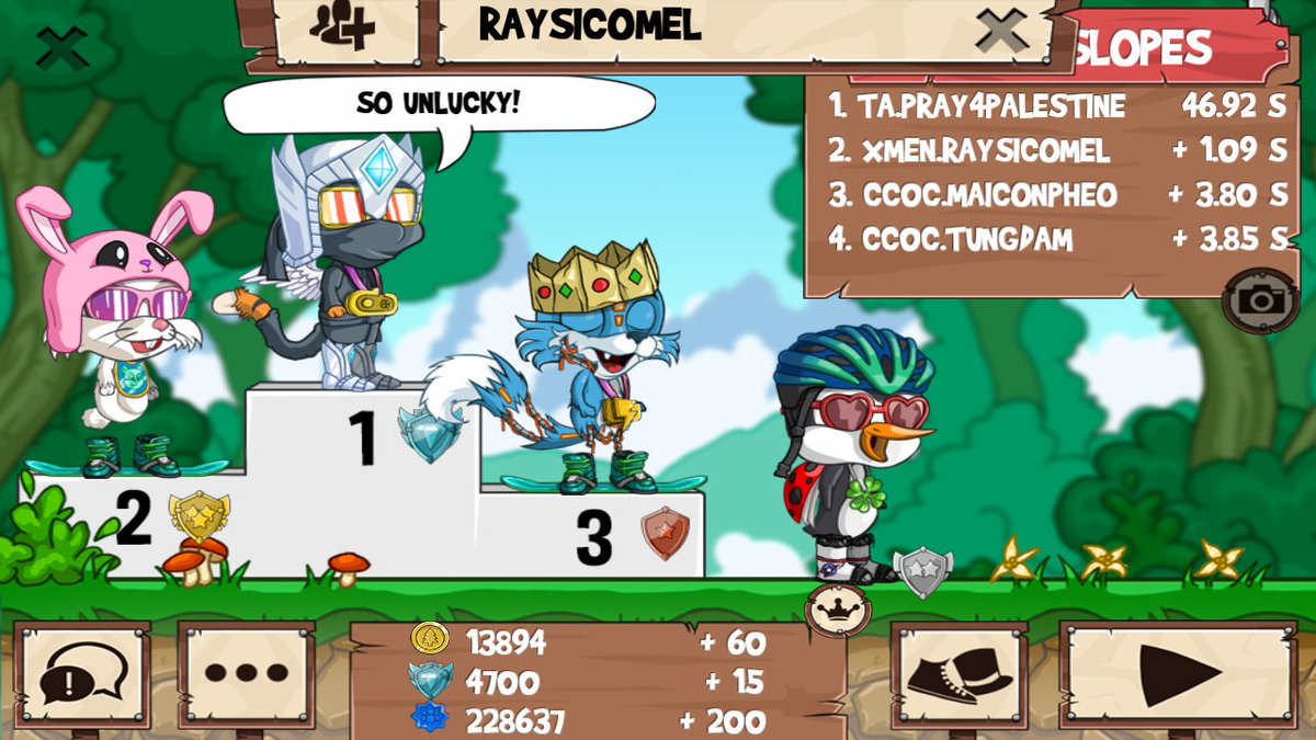 erinprokiller's tweet photo. Get on my level, son! #funrun2 #raysicomel #Maiconpheo #Tungdam https://t.co/YcGVLjoTLF