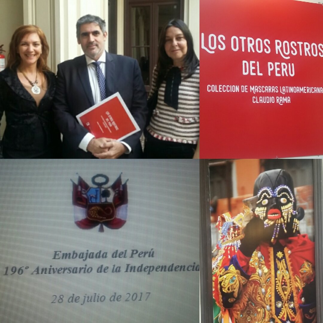PChabotEventos's tweet photo. #Evento Aniversario Independencia #Muestra Los Otros Rostros del #Perú @MuseoMAPI #EmbajadaPeru en #Uruguay Gracias! https://t.co/sx2kCLFCkf