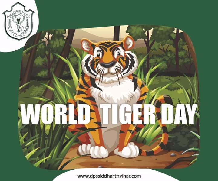 DPS_SV's tweet photo. On #WorldTigerDay, let's pledge to save our national animal and spread awareness to #savetiger. https://t.co/6NCg5zPqBu