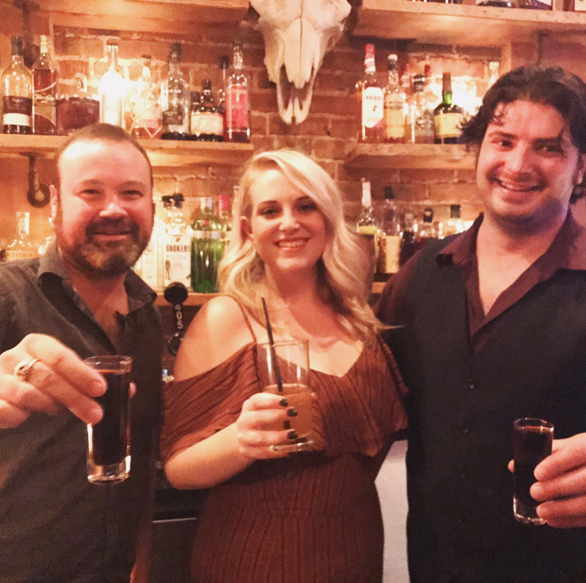 LudivineOkc's tweet photo. "Here's to the place, my home, Oklahoma City, that I am so madly in love with." You hit us right in the feels, @okcovereasy! #MidnightToast https://t.co/3HQlf2G9Wg