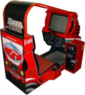 稀少☆SEGA ターボ アウトラン コックピットタイプ A4チラシ 稀少☆SEGA ターボ アウトラン コックピットタイプ A4チラシ