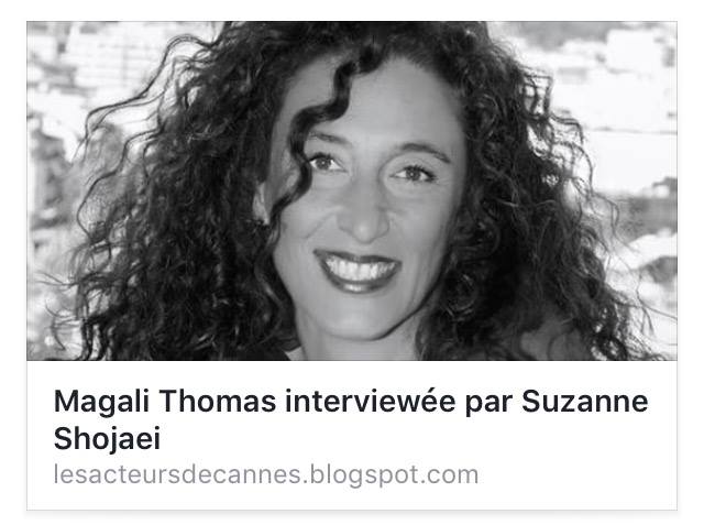 #MagaliThomas de #LesActeursdeCannes interviewée par #SuzanneShojaei #Cannes #CotedAzurFrance 🎭🎼 lesacteursdecannes.blogspot.fr/2017/06/magali…