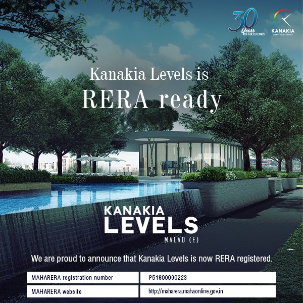 kanakia_spaces's tweet photo. #KanakiaLevels is now #MahaRERA registered. One more proof that we always deliver on our promises
MAHARERA registration no. P51800000223 https://t.co/9M4Y1QiewG