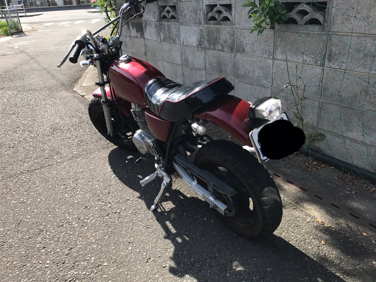 sho_034's tweet photo. エイプ50 国内フレーム 国内エンジン
自賠責約1年残ってます。不具合一切なし キック１発始動
値段80000円  すぐ売れると思うのでお早めに
全国陸送手配可能です。 https://t.co/TNPWnanmbU