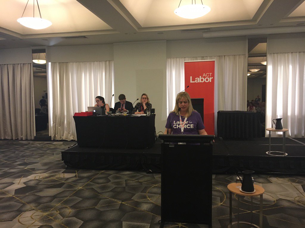 AlWatersCPSU's tweet photo. @CPSUnion @Beth_VP1 moving we won't wait resolution on domestic violence leave at #ACTLabor17 https://t.co/P0cq4Yp4Sx
