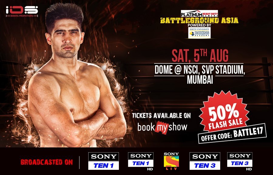 IOSBoxing's tweet photo. Can’t get any better than this! Use the code and get 50% discount, only on @bookmyshow!👇

Buy: https://t.co/8mrRaLWHmQ https://t.co/923ArmQkpe
