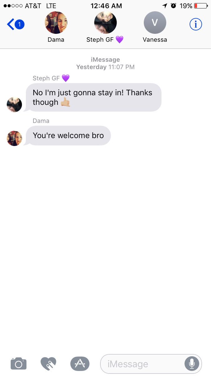 Beccalynnohhayy's tweet photo. When you're friends forget to invite you cause you're never down @damarisss21 @stephaniedelrio @NessTienda #poorsteph https://t.co/c1G2jq0yZH