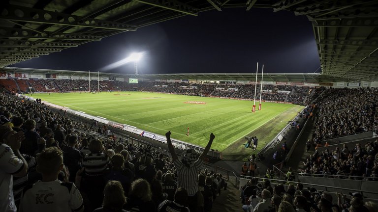HFC_NEWS's tweet image. 🏉 Hull FC vs Leeds 
🏆 #ChallengeCup Semi-Finals
📍 Keepmoat Stadium, Doncaster
🕝 K.O. 2:30pm

It's gameday! #COYH ⚫⚪