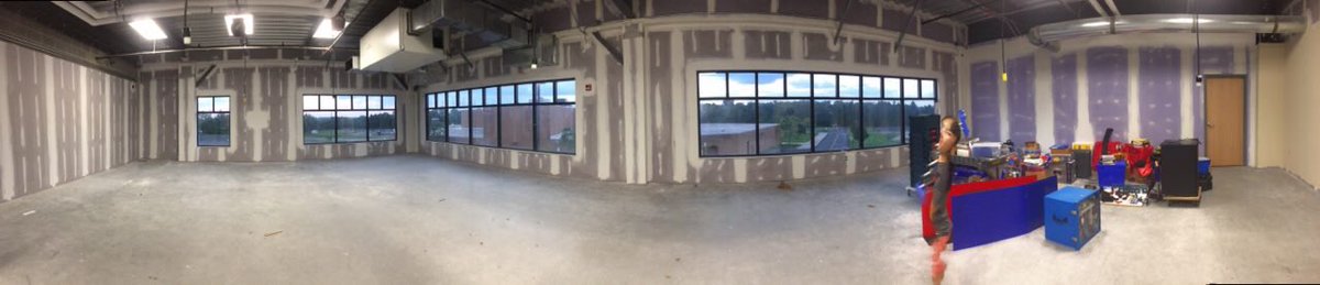 FTCTeam6085's tweet photo. Check out the new room.  Ignore the horrifying apparition off to the right.  We call the exorcist next week. #ftc #robotics https://t.co/LmSAiKMRMk