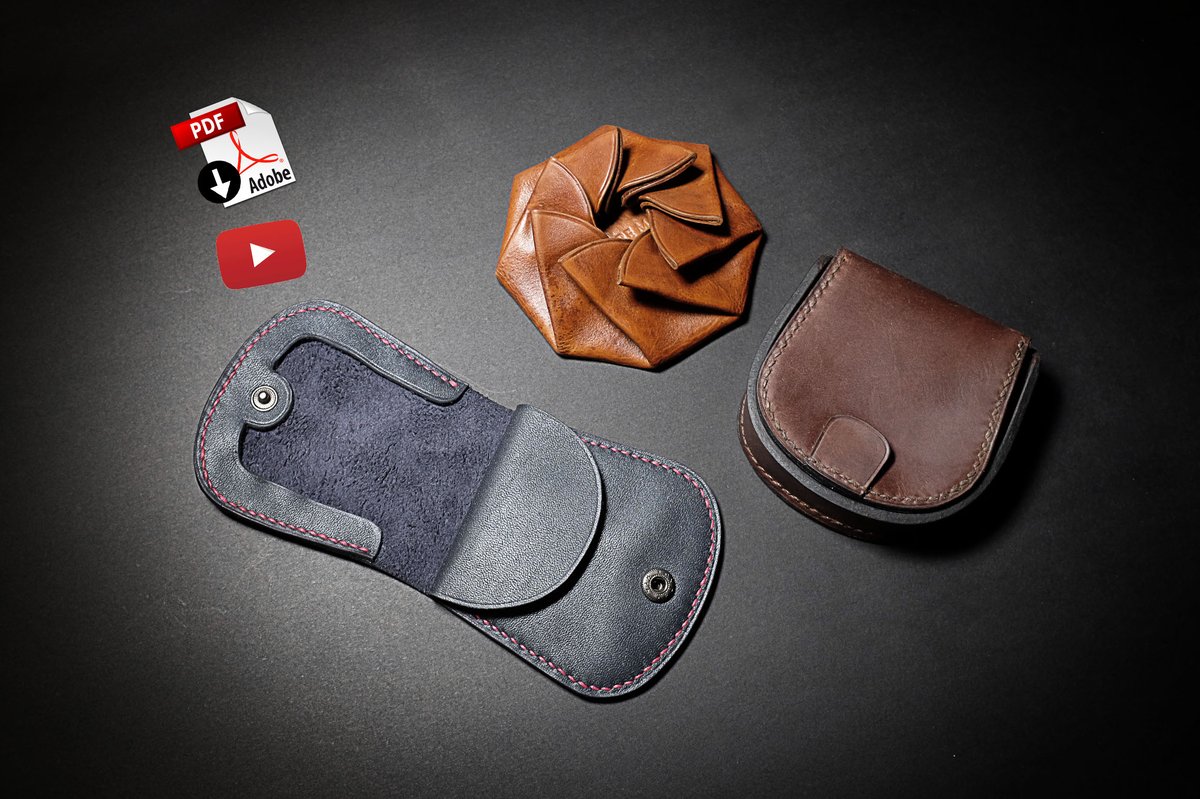 AMLeathercraft's tweet photo. Two new pattern bundles are available today β’ SAVE 20%
https://t.co/j6MhkQ4PPI
#leathercraft #leatherpattern #leatherpatterns #makingwallets https://t.co/6ASkrZlAZk