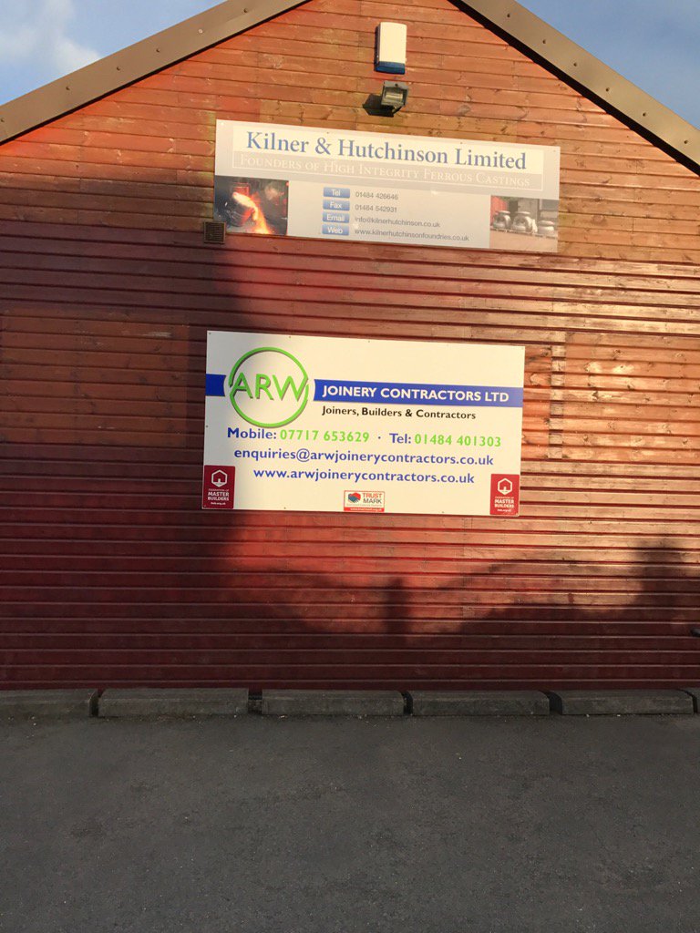 A bit of advertising at Shelley cricket club  and a bit of revenue for the club