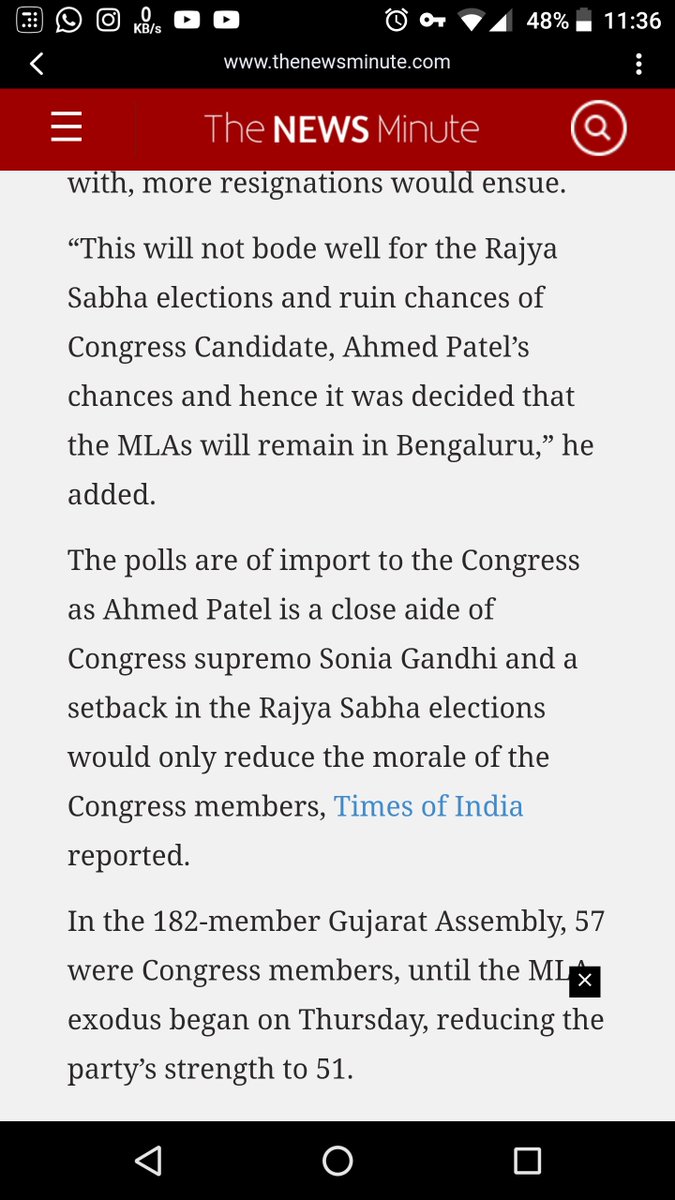 RitvikSadana's tweet photo. @thenewsminute basic grammar and spelling mistakes in your articles. Disappointing.
Check for 2 mistakes in this screenshot. https://t.co/ArVz5EBd7k