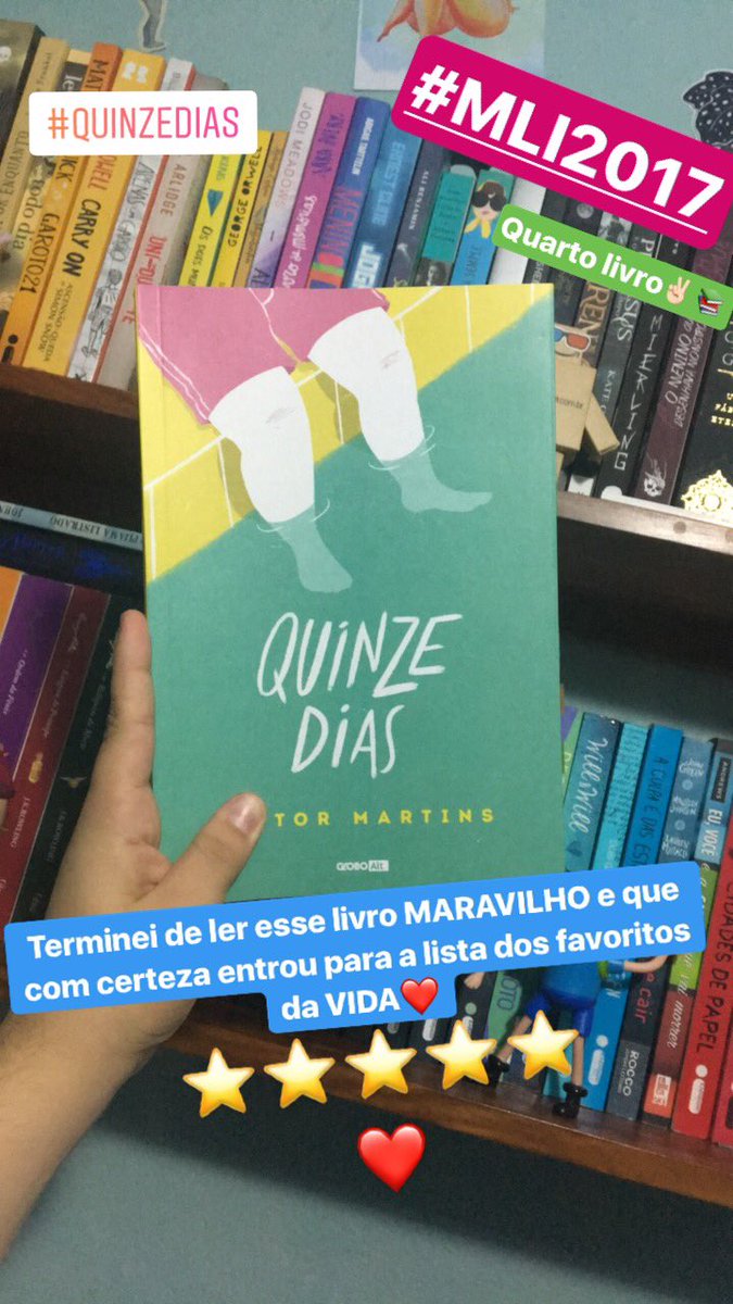 vaald3cir's tweet photo. Finalizado meu quarto livro da maratona e amei muuuuuito BORA QUE NAO ACABOU AINDA #Calipe #MLI2017 https://t.co/6tKIaPFsbM