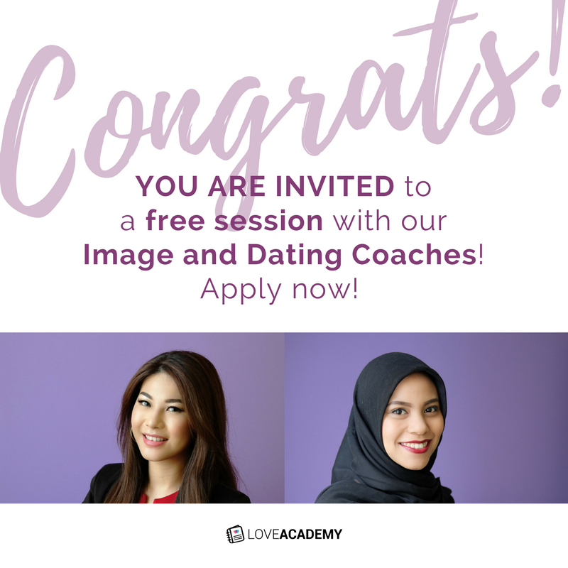 MatchMatters's tweet image. If you're 25-35 yo and still single, come to a one-hour free consultation session with our Image and Dating Coach! lunchactually.com/setipe-love-ac…